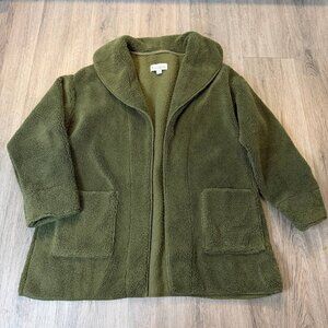 Koolaburra by UGG Sherpa Fleece Shawl Collar Cardigan Women’s Size M